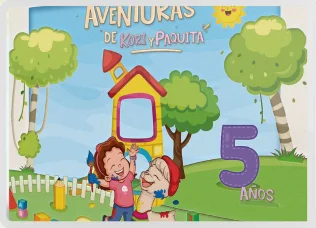 Portada de Las Aventuras de Kori y Paquita – 5 años
